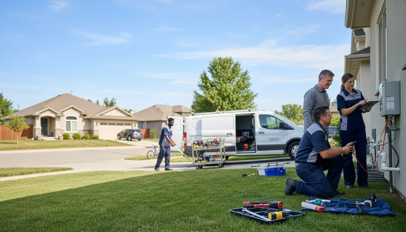 Tankless water heater service in Burns, CO